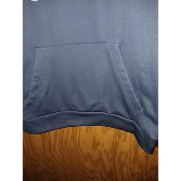 Adidas 3 Stripes Hoodie Mens Size Large Gray With Camo Activewear Drawstrings - Picture 14 of 16